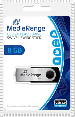 Clé usb 8gb - interface usb 2.0 rapide