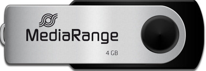 Clé USB 4GB - Pivotante, USB 2.0