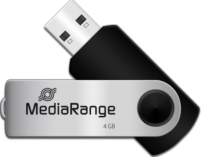 Clé USB 4GB - Pivotante, USB 2.0