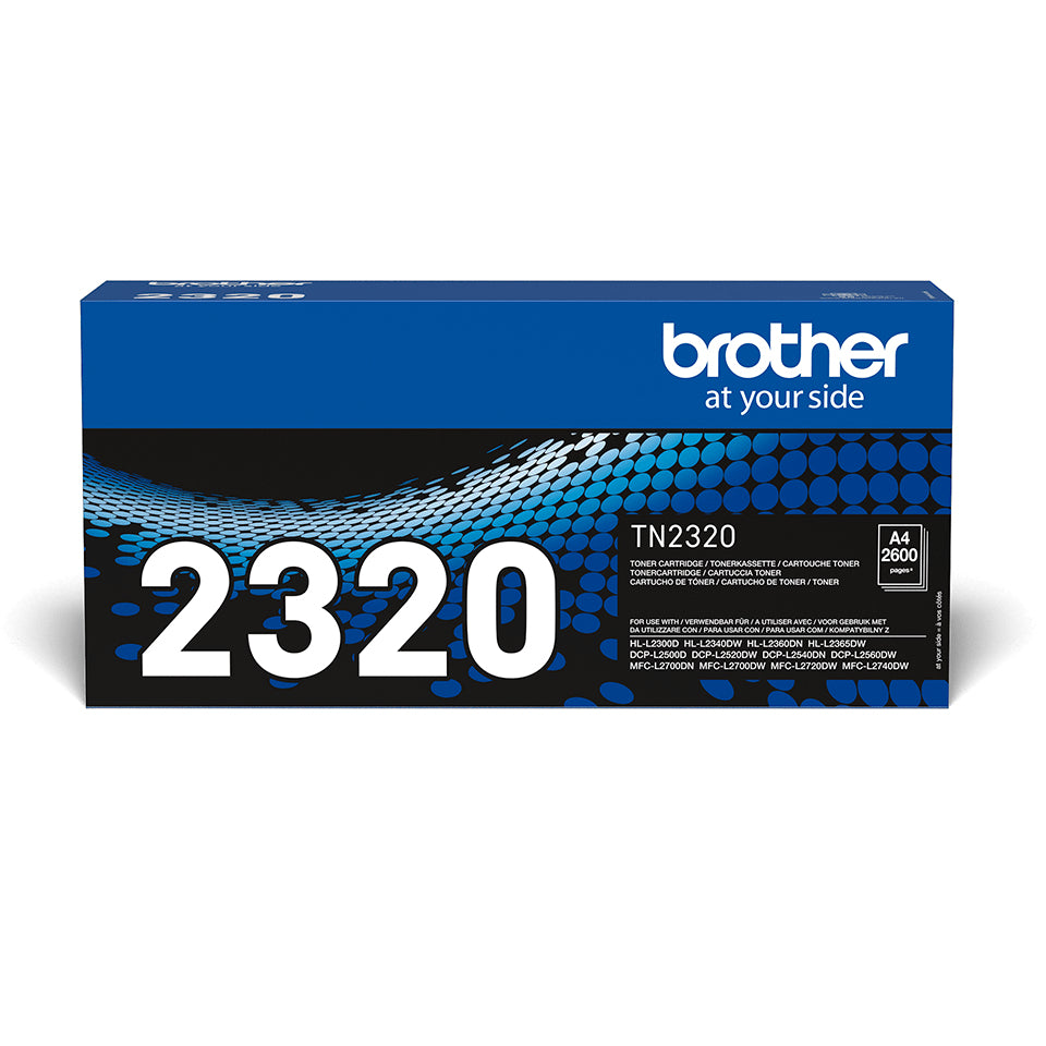 Cartouche toner Brother tn-2320 - haute capacité 2600 pages