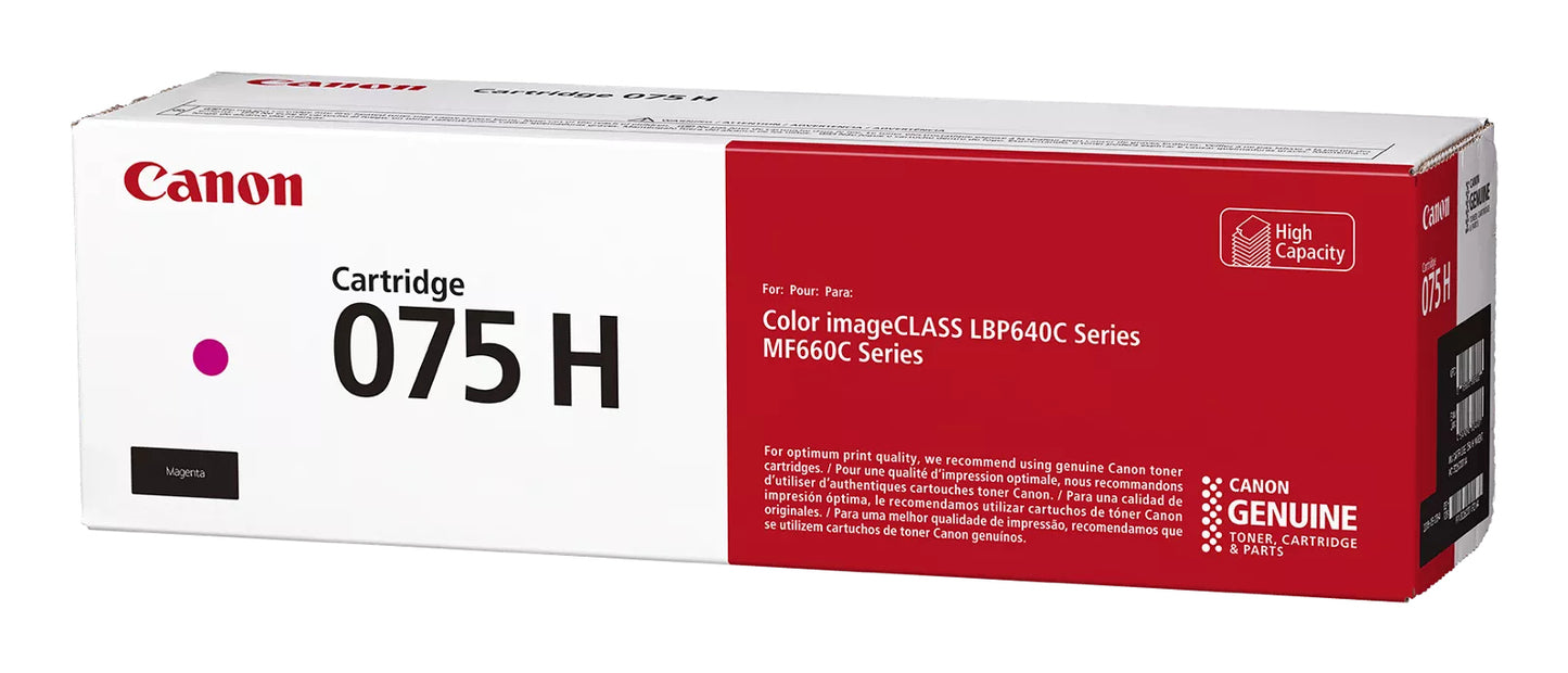 Cartouche laser 075H Magenta - Rendement élevé 2500 pages
