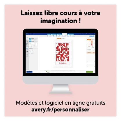 Kit Faire-Part A5 cartes 190grs+enveloppes+etiquettes
