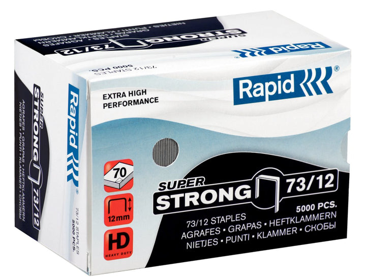 Agrafes rapid 73/12 boite 5000