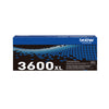 Toner laser Brother tn-3600xl - rendement élevé 6000 pages