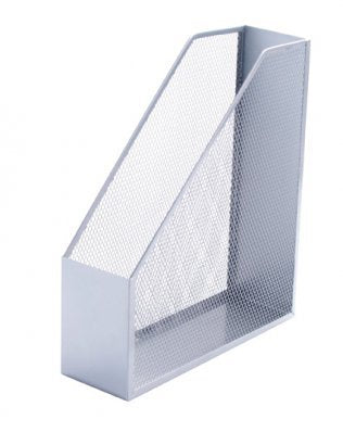 Porte-revues mesh gris