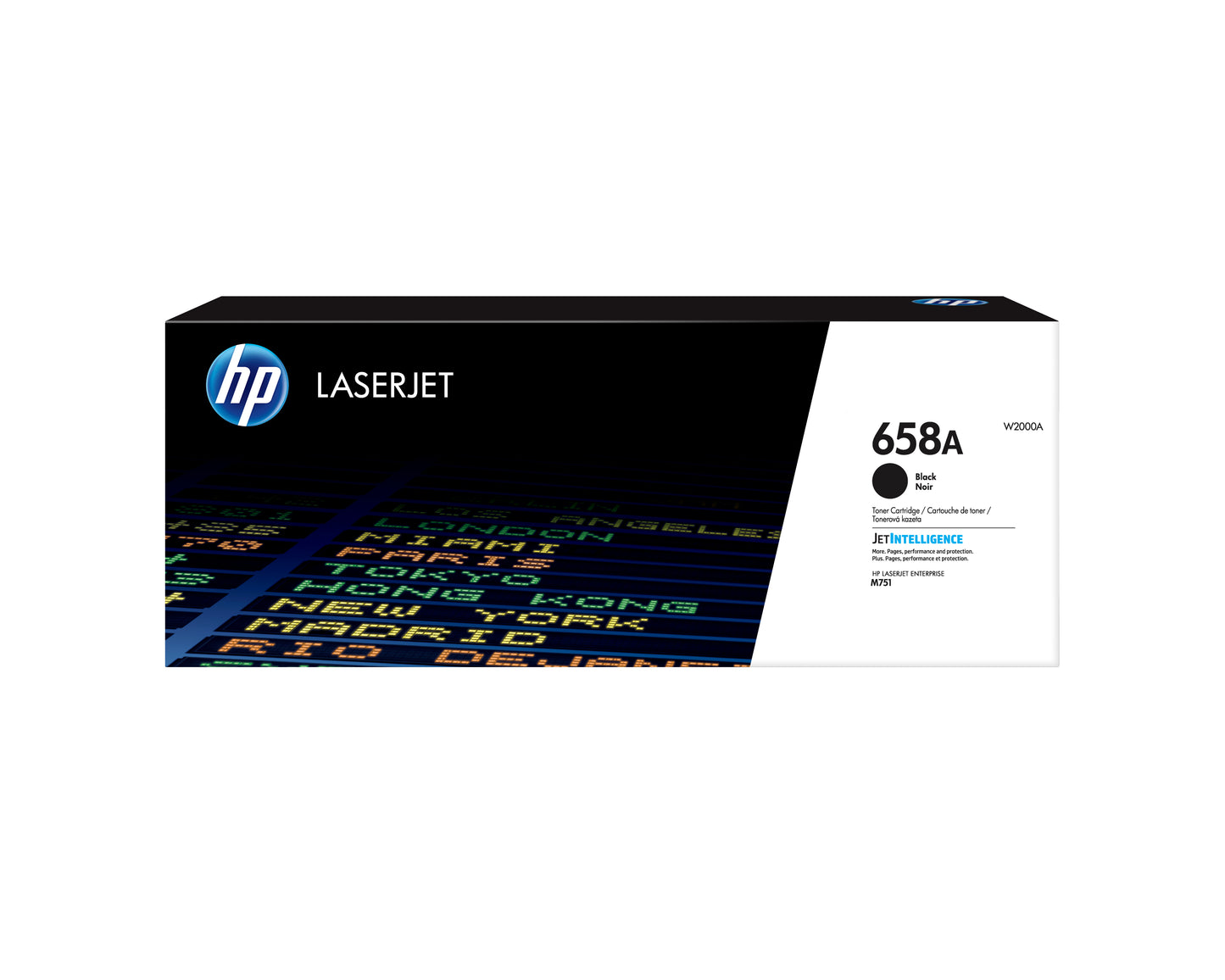Cartouche toner HP 658a - noir, 7000 pages
