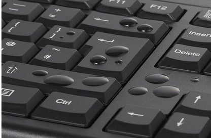 Kit clavier/souris sans fil km150 - écologique et sécurisé