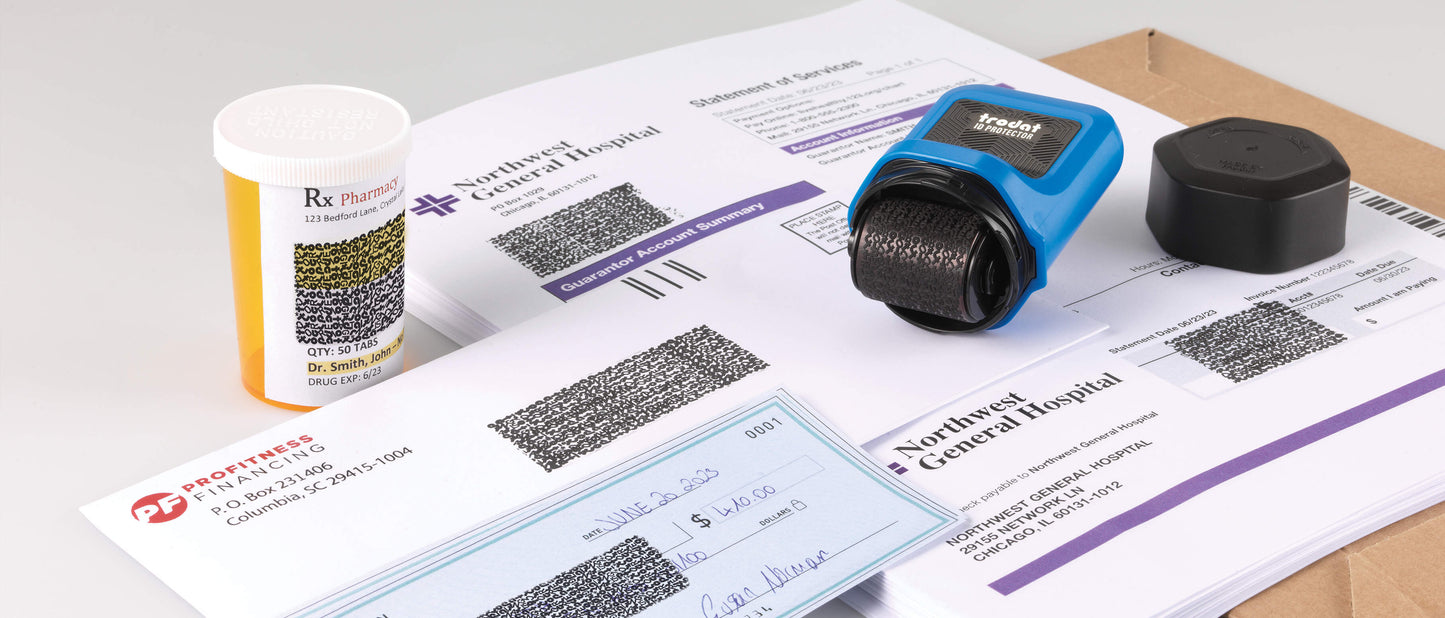 Rouleau encreur id protector trodat - masquage permanent