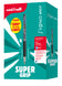 stylo roller oller à encre gel signo  rt 207e - pack de  10 stylo + 10 recharges encre bleu