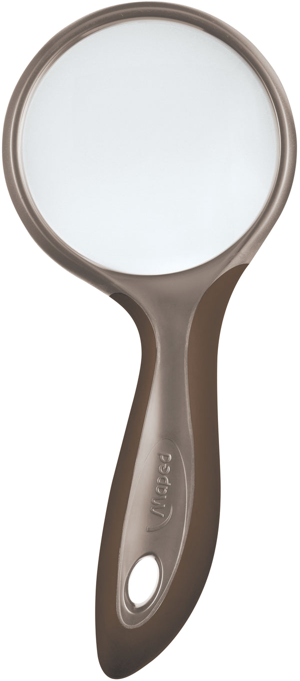 Loupe 75mm - grossissement x3 et verre anti-déformation