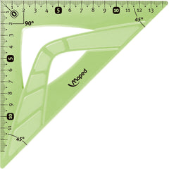 Équerre incassable 45° 14cm - précision et flexibilité