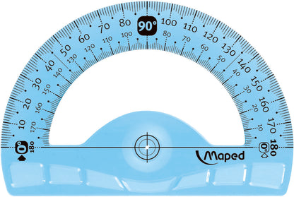 Rapporteur 180° 12cm - flexible et incassable