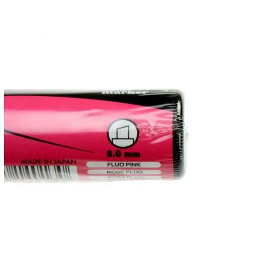 Marqueur Craie 8mm - Résistant à l'eau, Rose Fluo