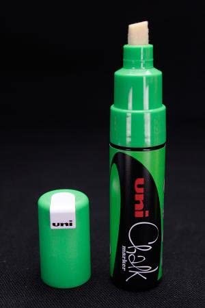 Marqueur craie biseauté larouge - vert fluo, 8 mm
