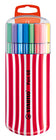 Feutres pen 68 - pack 20 couleurs, pointe 1 mm