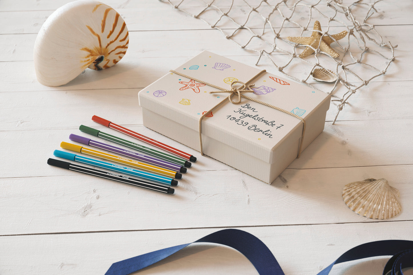 Feutres pen 68 - pack 20 couleurs, pointe 1 mm