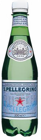 Bouteille d'eau gazeuse 50cl - format pratique