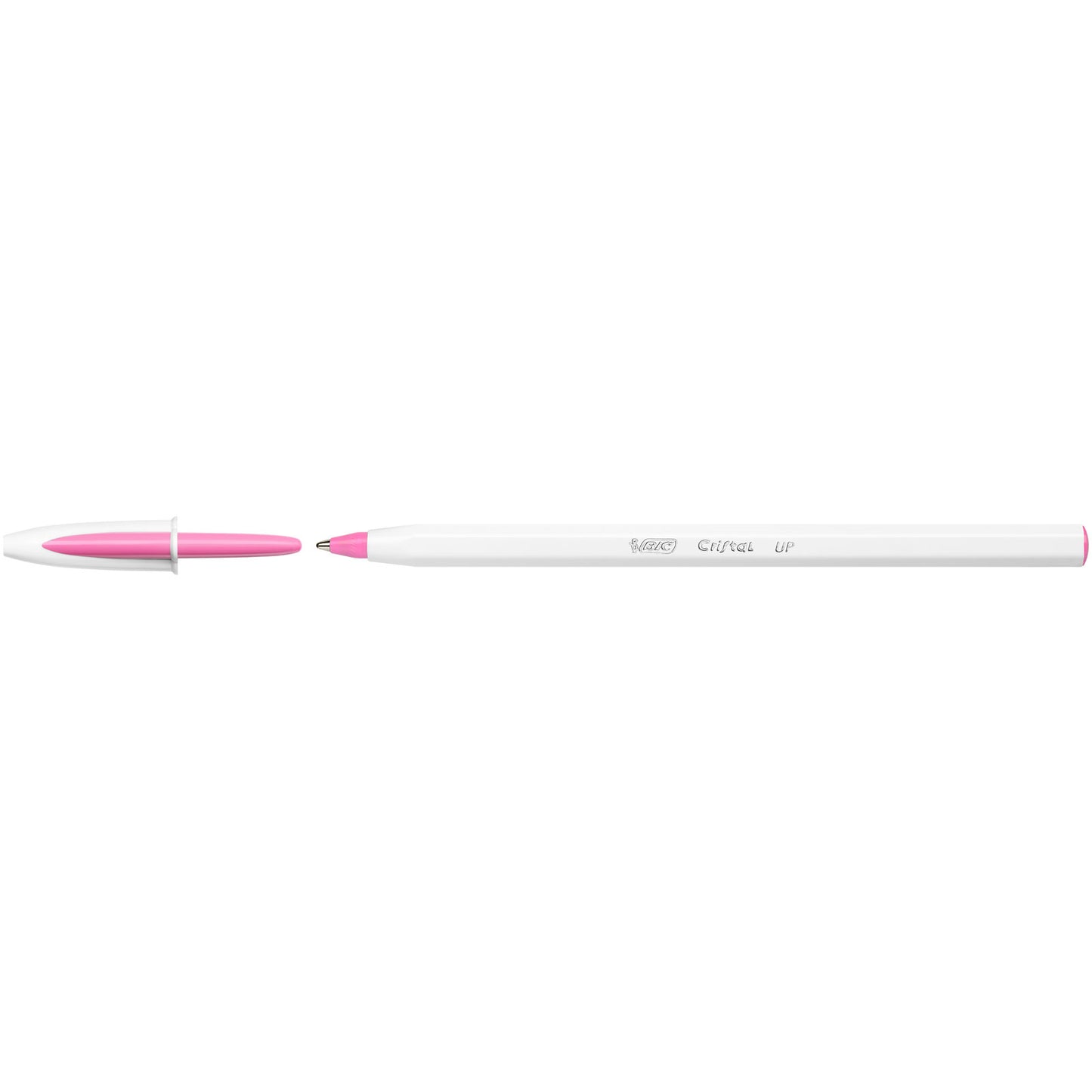 Stylo à bille bic cristal up - pointe larouge 1.2 mm