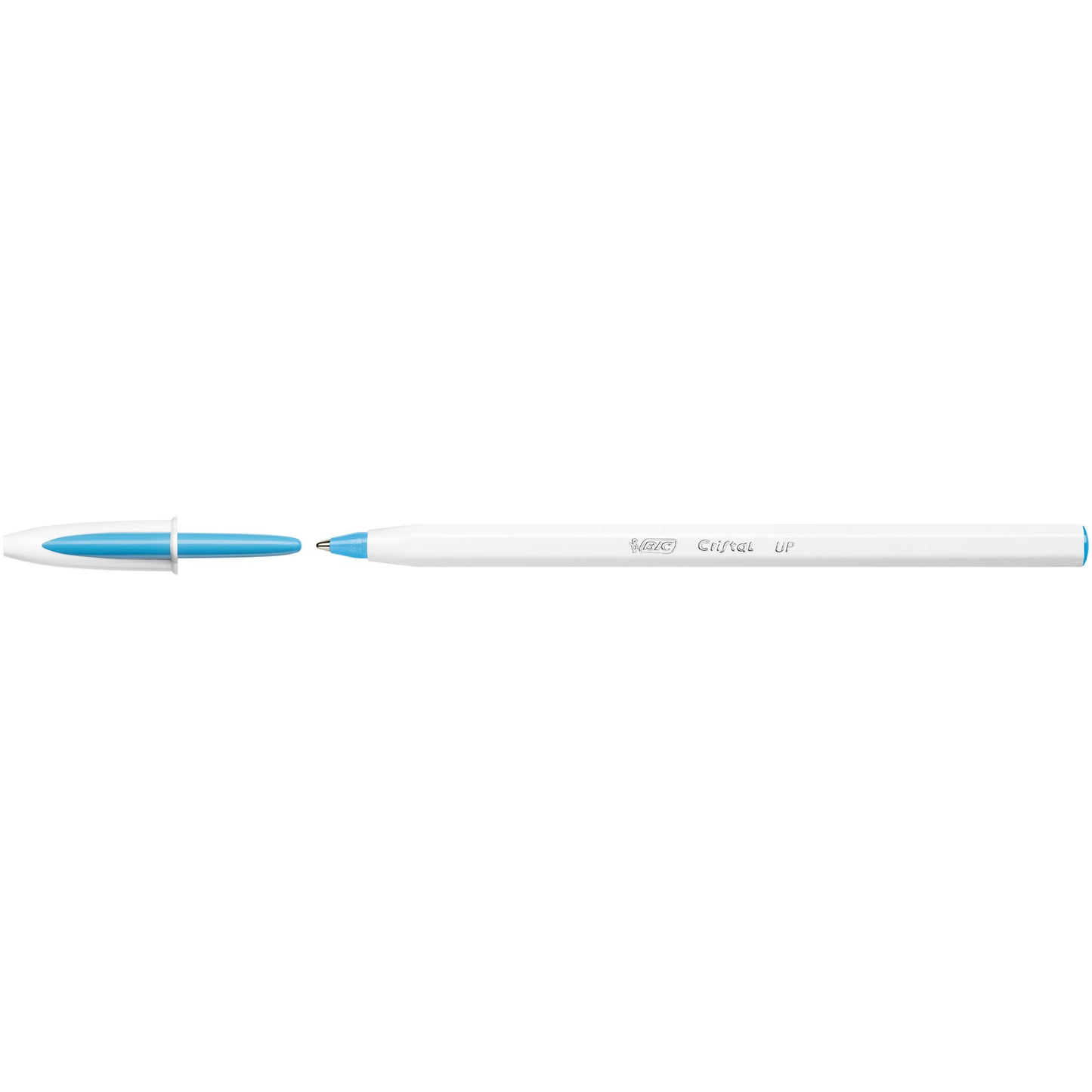 Stylo à bille bic cristal up - pointe larouge 1.2 mm