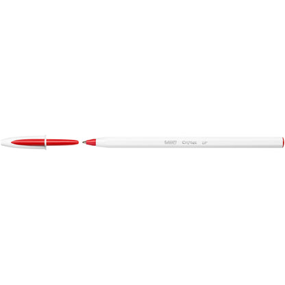 Stylo à bille bic cristal up - pointe larouge 1.2 mm