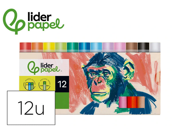 Pastels Tendres Ronds - Boîte de 12
