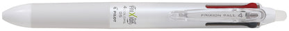 Stylo roller frixion 4 couleurs - Pointe fine 0.5 mm   corps blanc