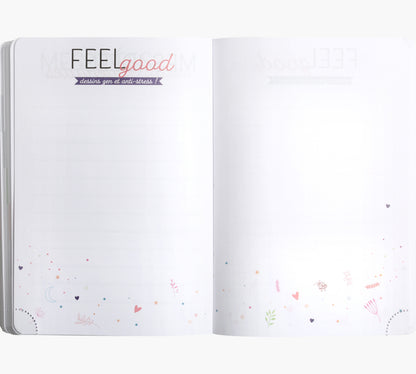 Agenda scolaire journalier Exacompta Forum Color Ariel 12x17 cm Bleu 2025-2026
