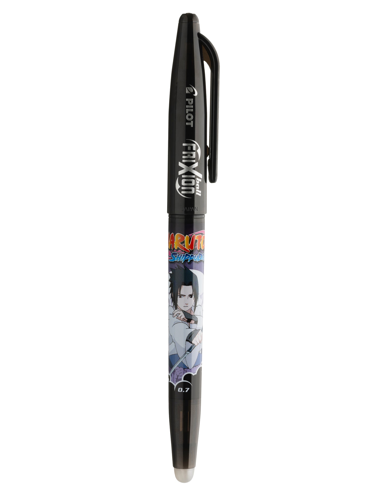 Stylo rollerball frixion naruto - encre effaçable 0.7 mm