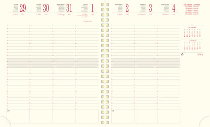 Agenda Exacompta Eurotime Duo Kaa 21x27 cm