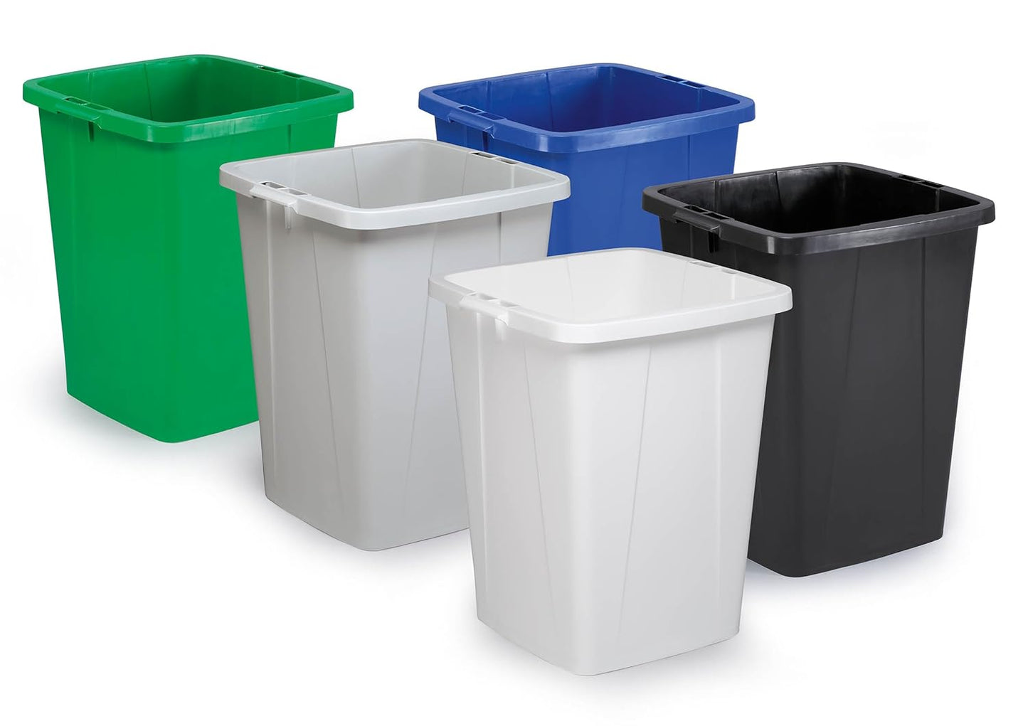 Conteneur à déchets Duralin 90L - Plastique recyclé et empilable
