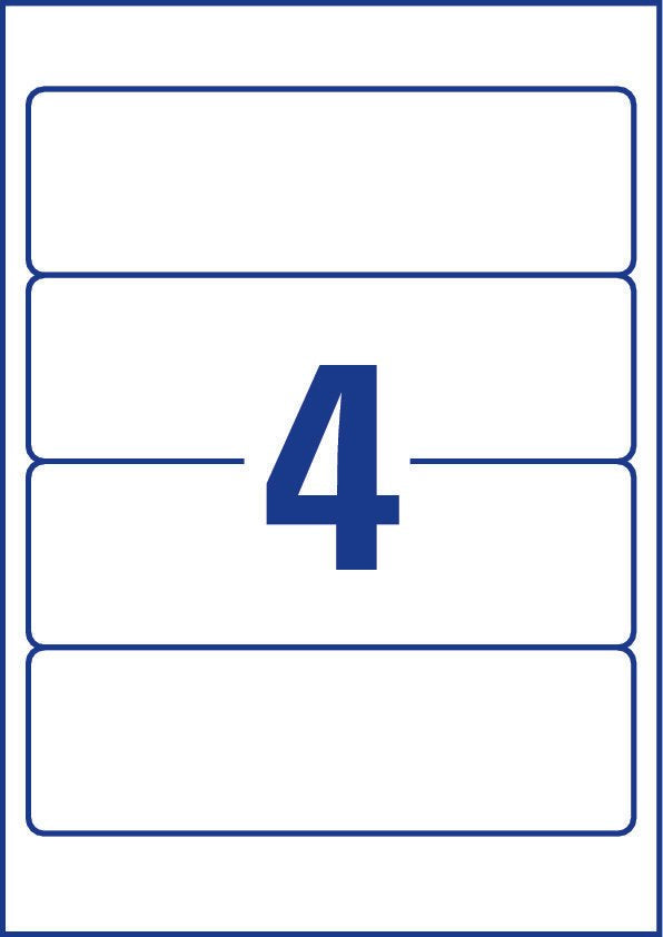 Etiquette las dos clas 192x61 b100