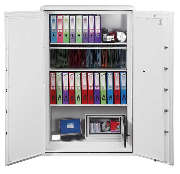 Coffre-fort ignifuge 626l - sécurité et capacité
