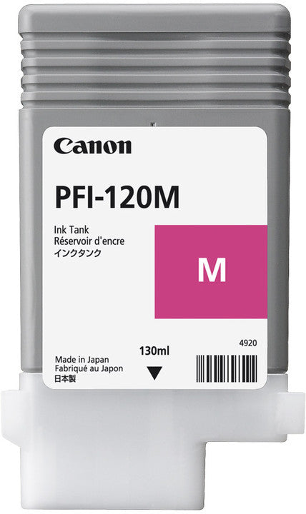 Cartouche d'encre Canon magenta pfi-120m - encre à pigments 130ml