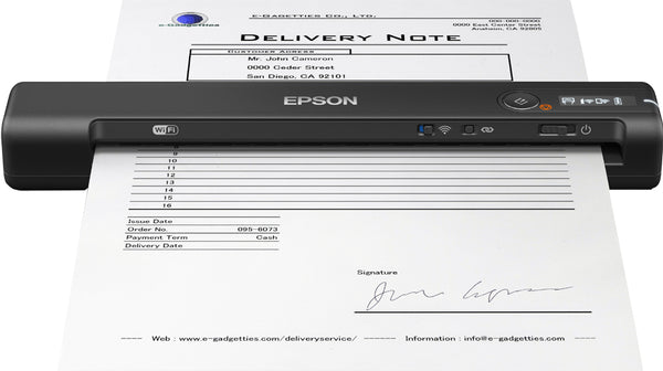 Scanner Epson portable es-60w - numérisation rapide et mobile