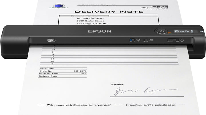 Scanner Epson portable es-60w - numérisation rapide et mobile