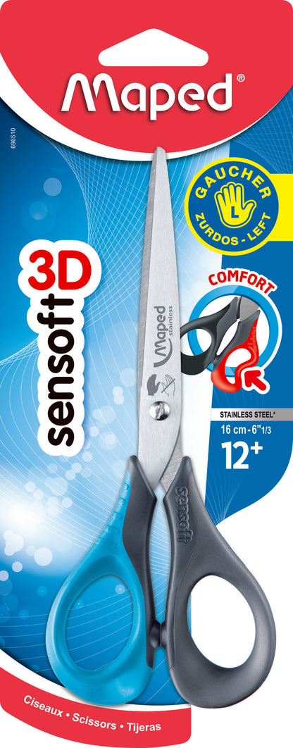 Ciseaux scolaires 16cm - confort pour gauchers