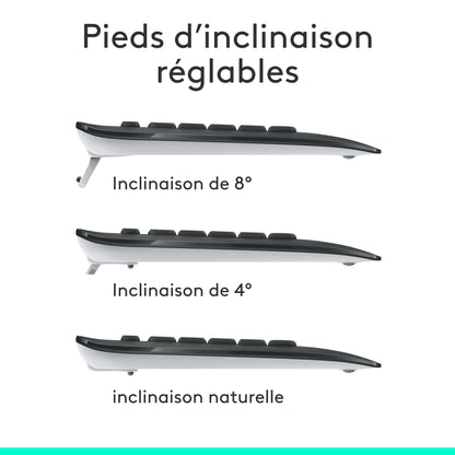 Clavier/souris sans fil mk540 - confort et précision