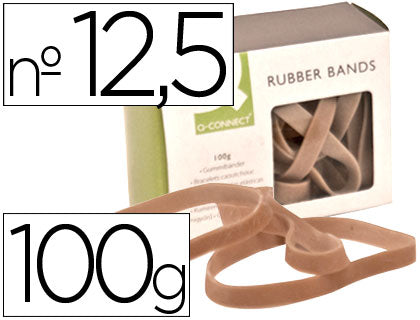Élastiques larges 125x9mm - boîte de 100g