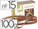 Élastiques larges 150x9mm - boîte de 100g