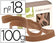 Élastiques larges 180x16 mm - boîte de 100g