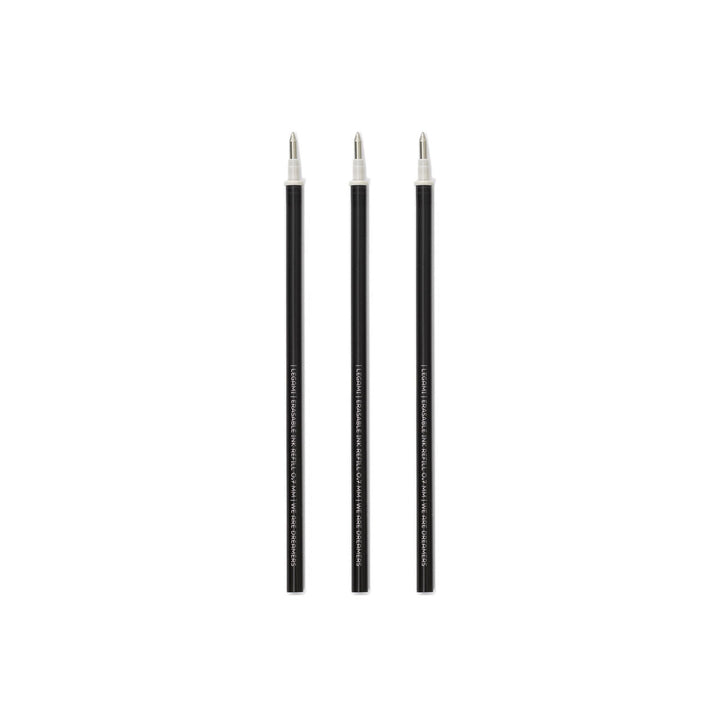 Pack 3 recharges stylo legami effaçable - pointe 0,7 mm