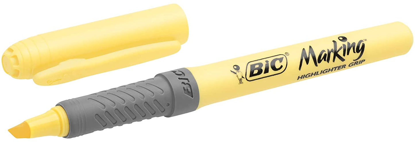 Surligneur pastel - pointe biseautée et grip confortable