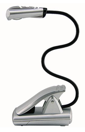 Lampe de lecture led avec pince - éclairage pratique