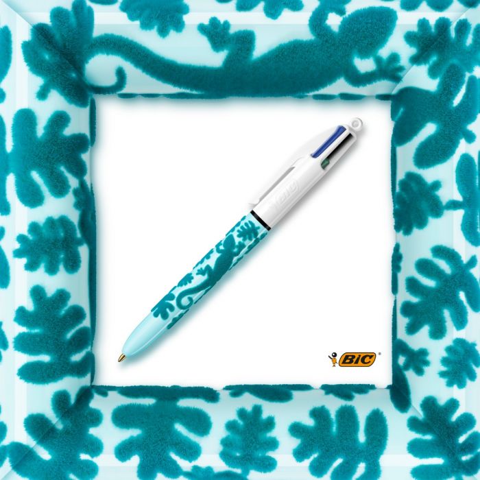 Stylo-bille BIC 4 Couleurs Velours 1,0 mm