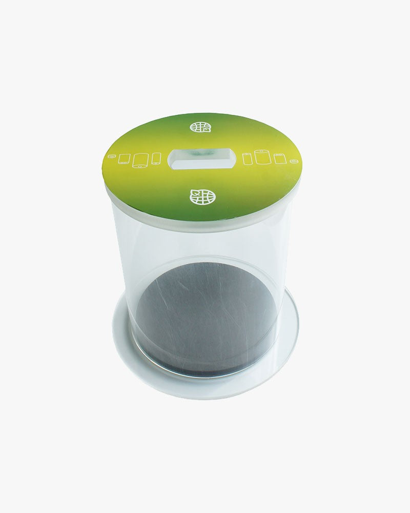 Collecteur de piles d20xh25cm7l