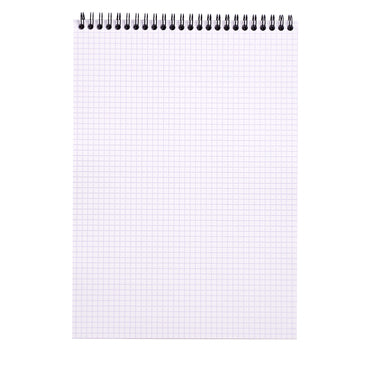 Bloc-notes Rhodia A4 Spirale 80 Feuilles 5x5