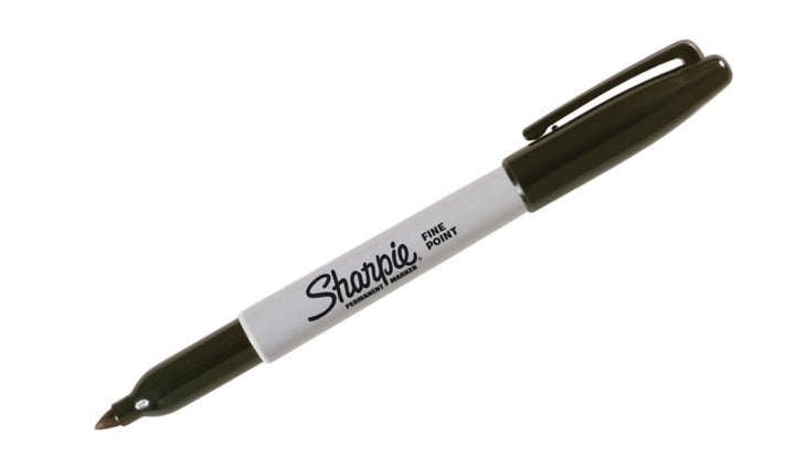 Marqueur pointe fine sharpie noir - pack éco de 24