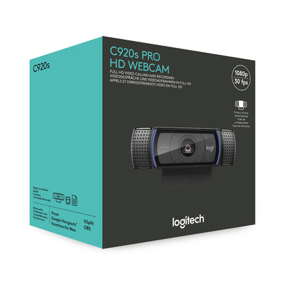 Webcam Logitech HD Pro C920S