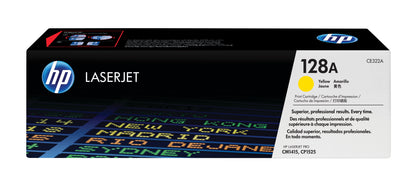 Cartouche toner HP jaune ce322a - rendement 1300 pages
