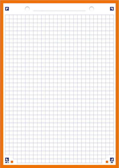 Bloc de fiches a5 - cadres colorés - 30 pages